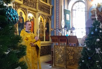 Божественная литургия в день любимого русского святого