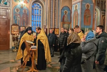 Новогодний молебен