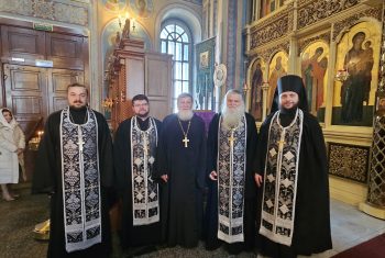 В Иннокентьевском храме совершили вечерню с Чином прощения